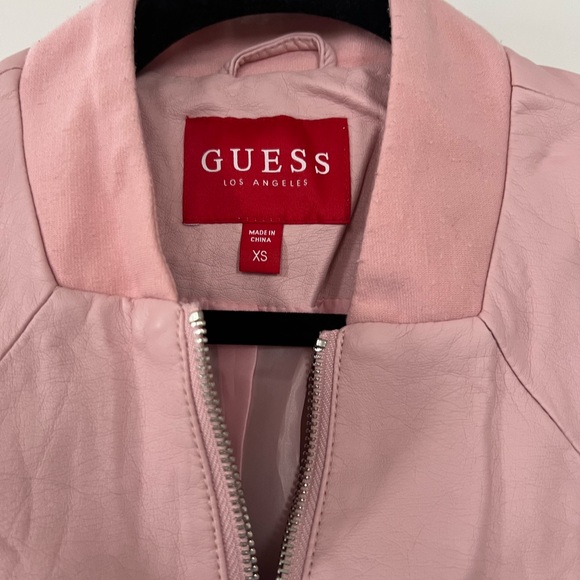 Guess Los Angeles Faux Leather Jacket - Picture 2 of 4